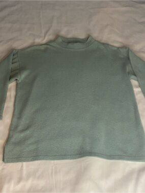 Womans Mock-Neck Boxy Sweater in Mint Size small Excellent condition